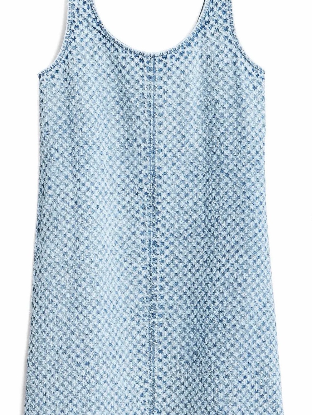 Rag & Bone Kimmie Textured Denim Shift Dress - Sz M
